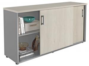 Купить Шкаф NWT 0714 белое дерево/серый в Краснодаре Шкаф NWT 0714 белое дерево/серый